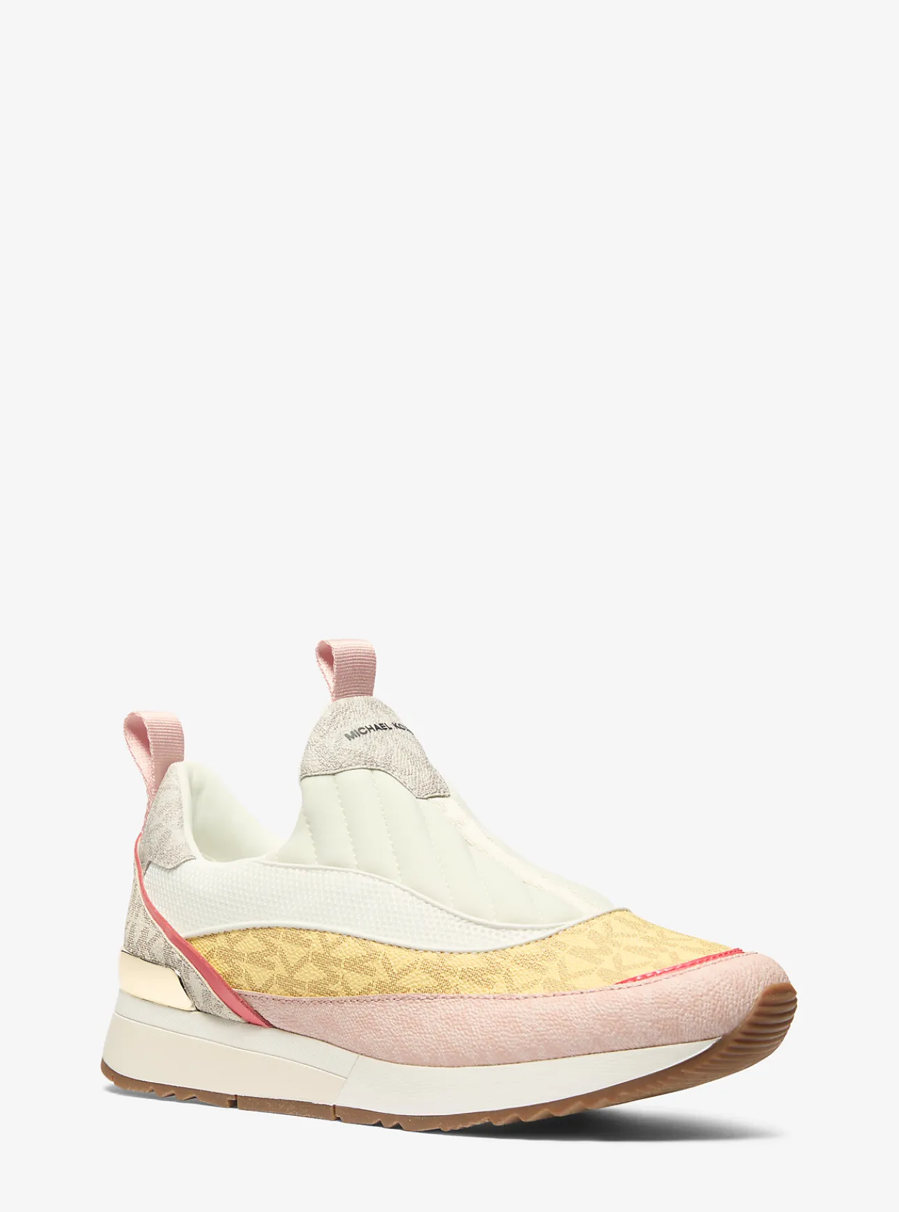 Allie Stride Color-Block Signature Logo Trainer