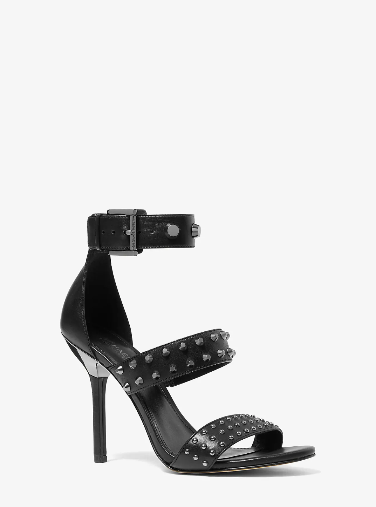 Amal Astor Stud Leather Sandal