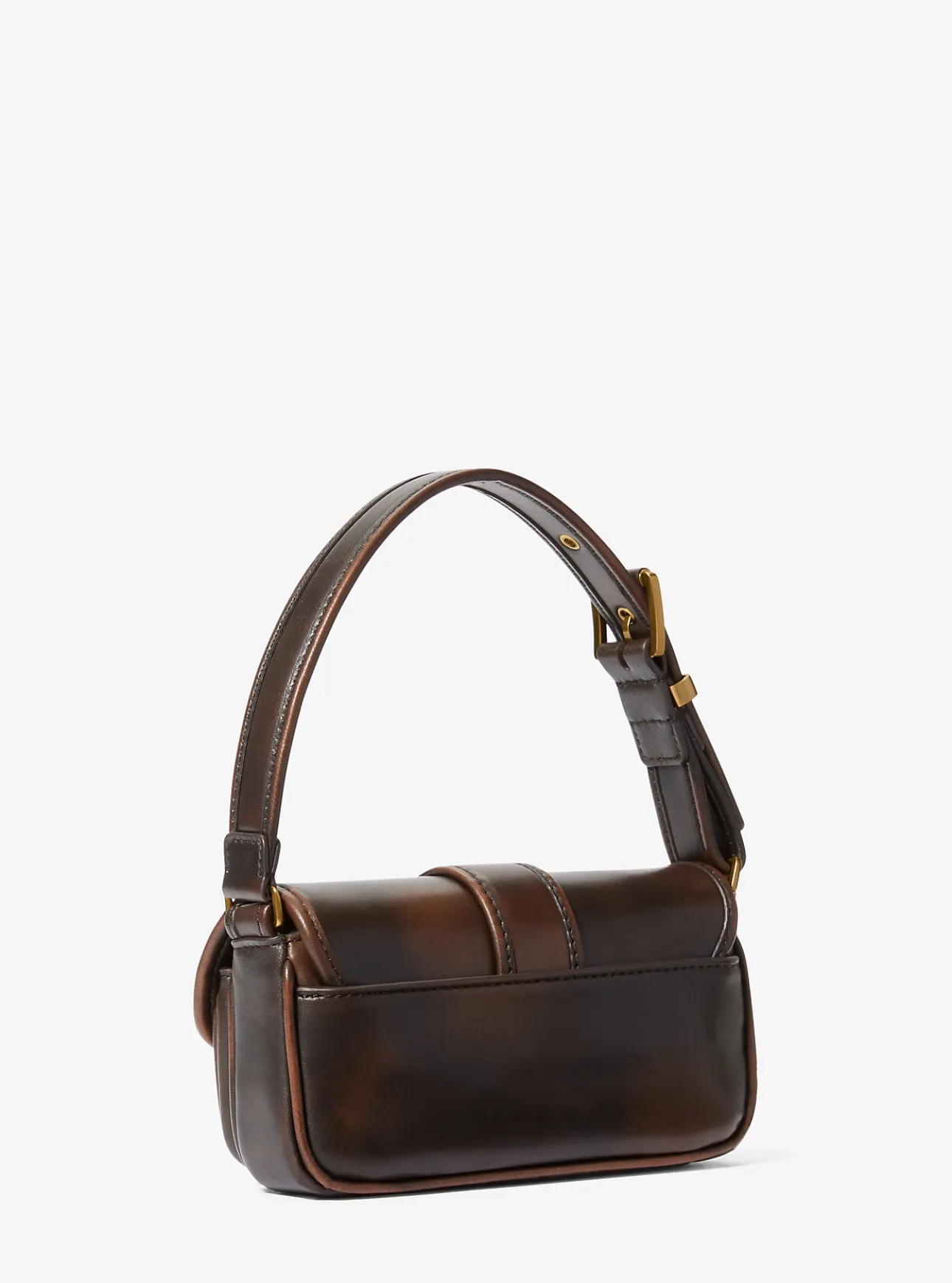 Colby Extra-Small Burnished Leather Shoulder Bag