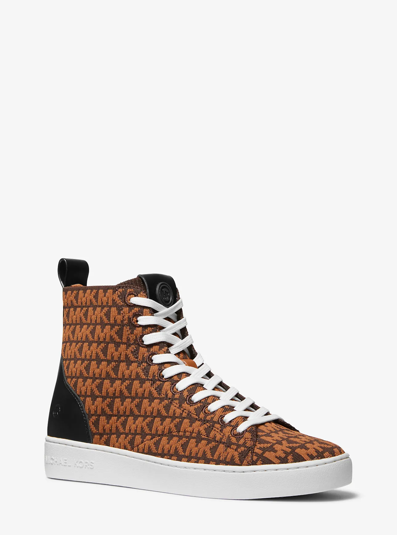 Edie Logo Knit High-Top Sneaker