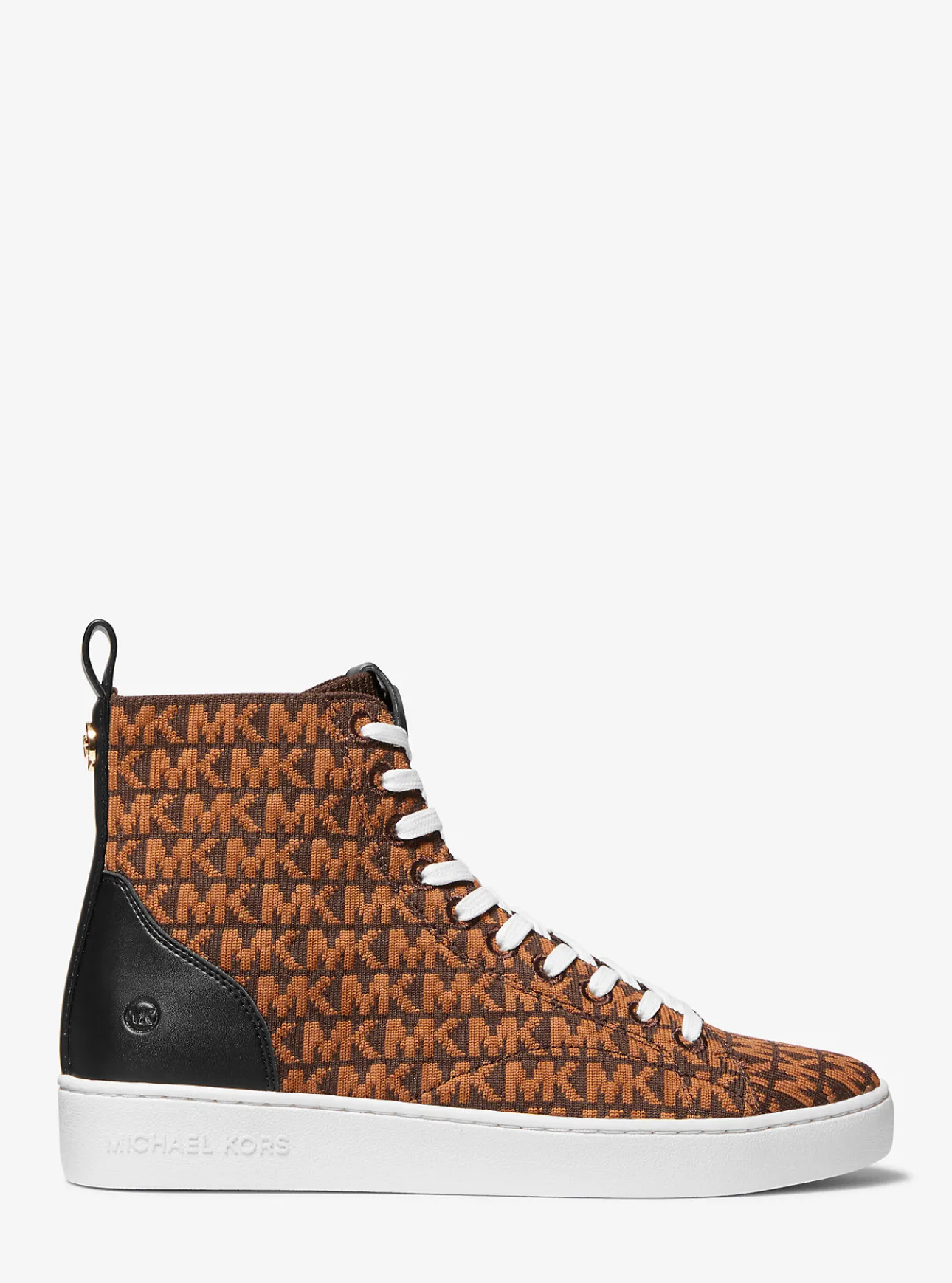 Edie Logo Knit High-Top Sneaker