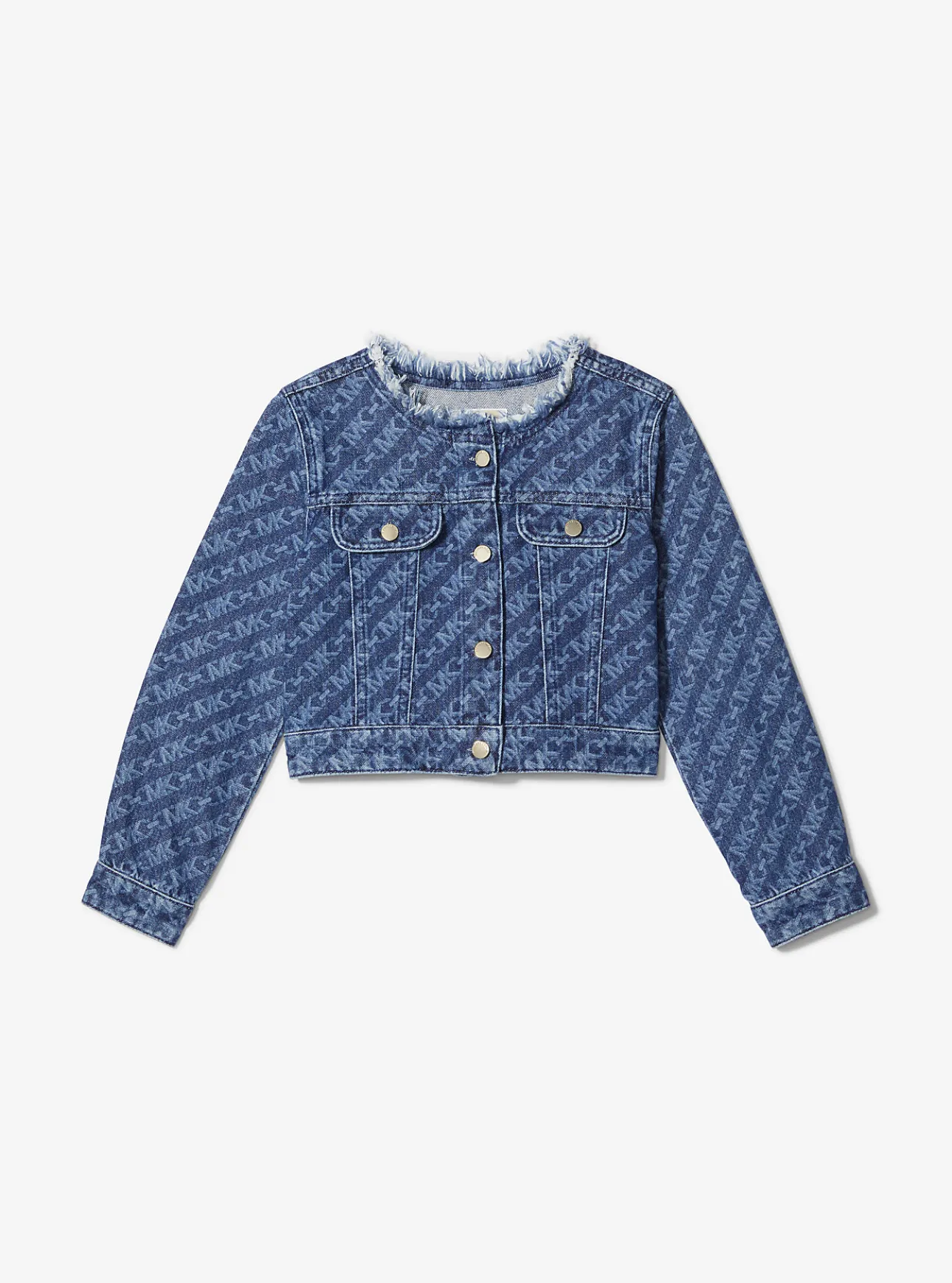 Empire Logo Print Denim Jacket