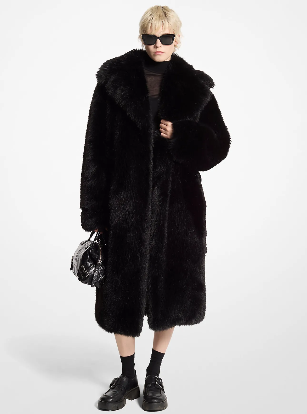 Faux Fur Coat