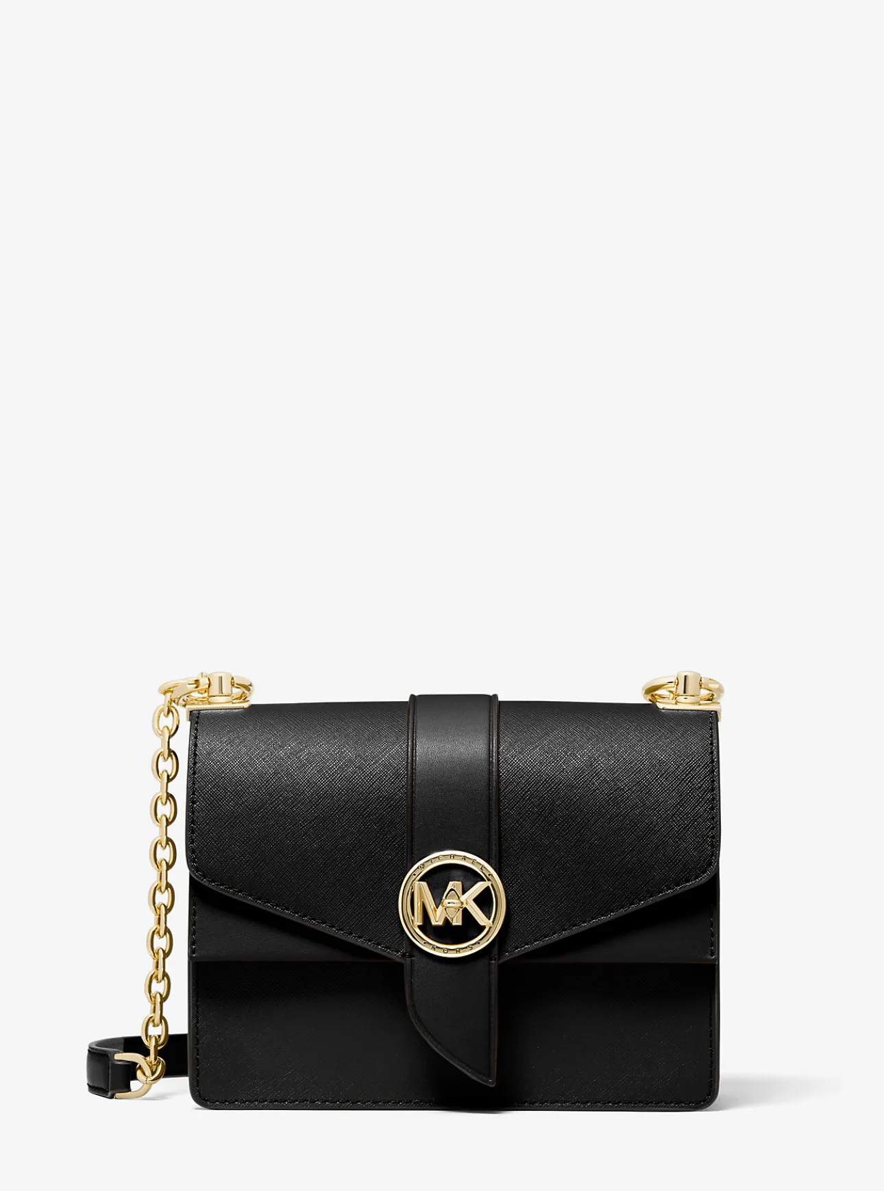 Greenwich Small Saffiano Leather Crossbody Bag