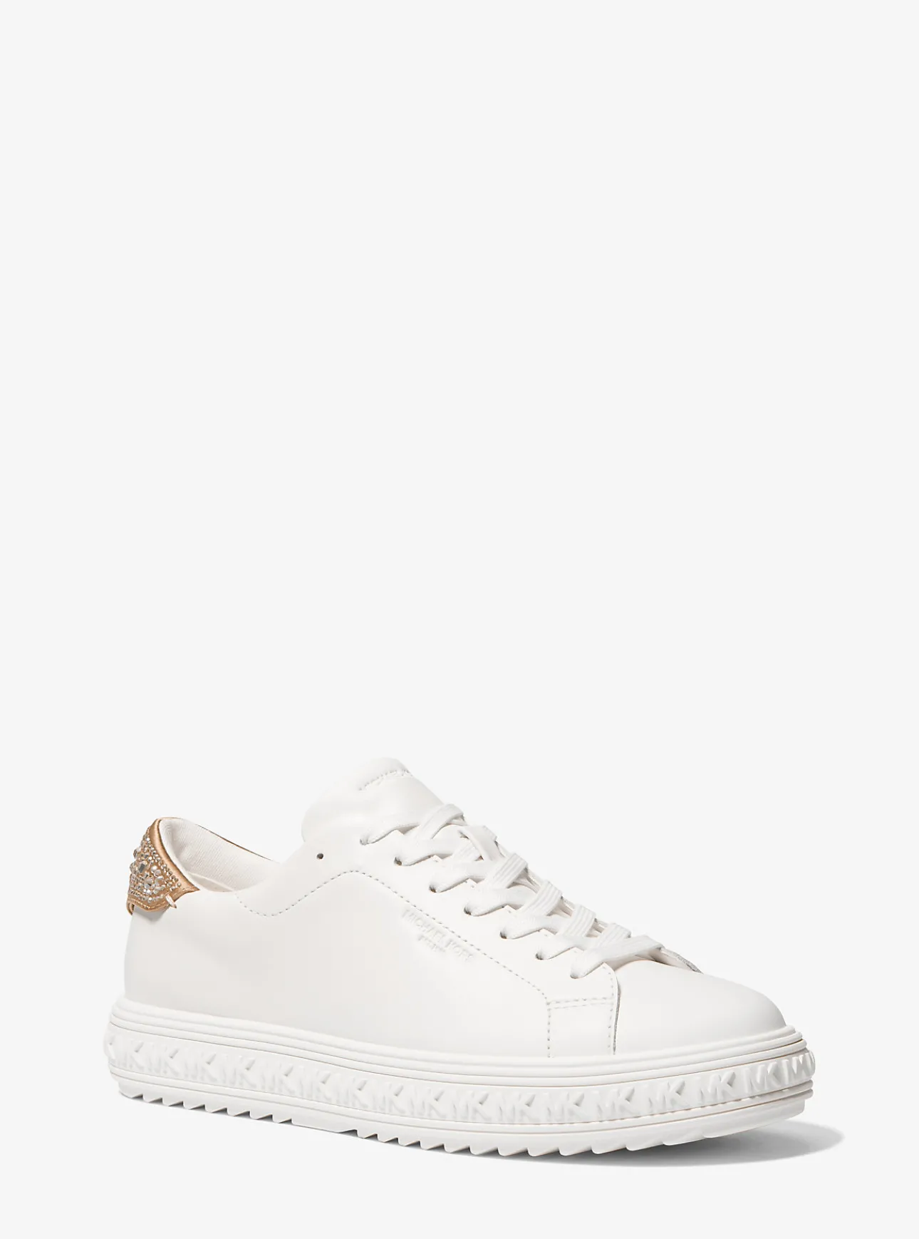 Grove Embellished Leather Sneaker