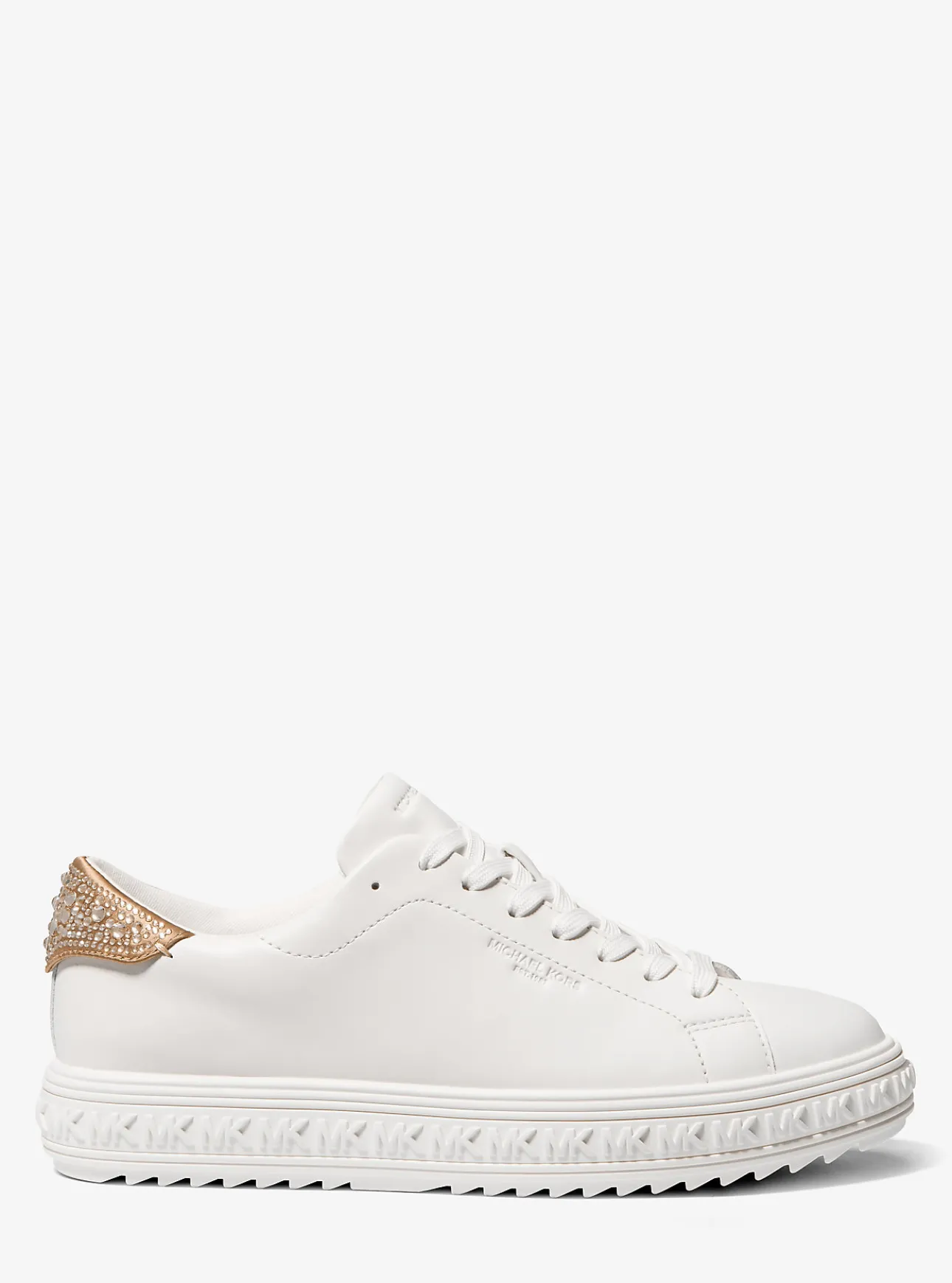 Grove Embellished Leather Sneaker