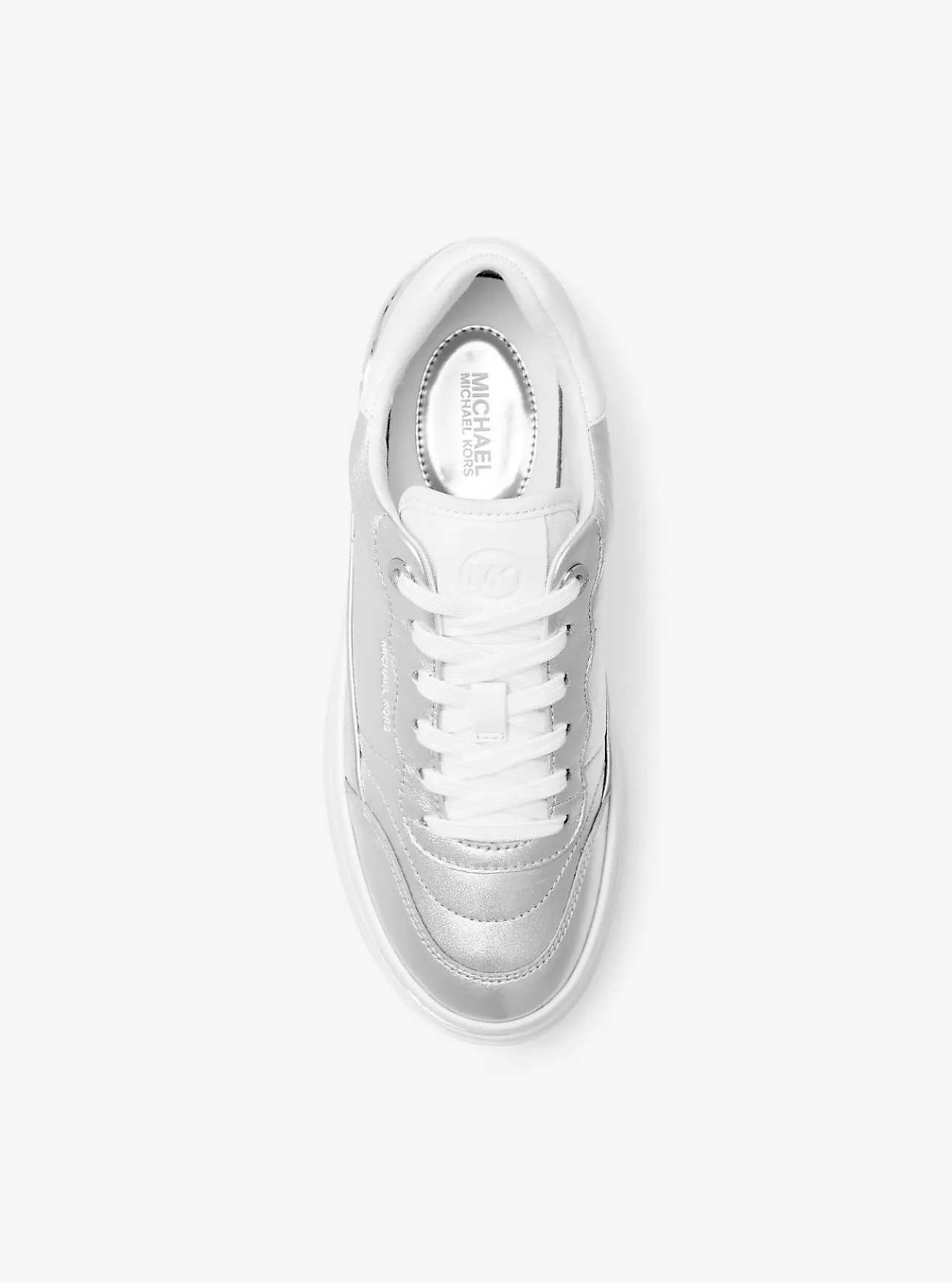 Hayes Metallic Leather Platform Sneaker