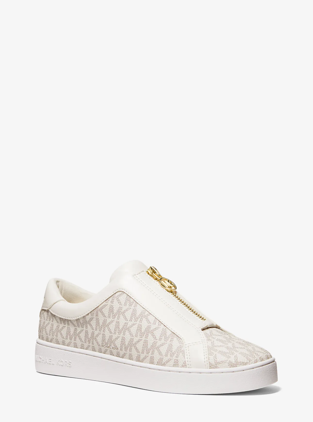 Keaton Signature Logo Zip-Up Sneaker