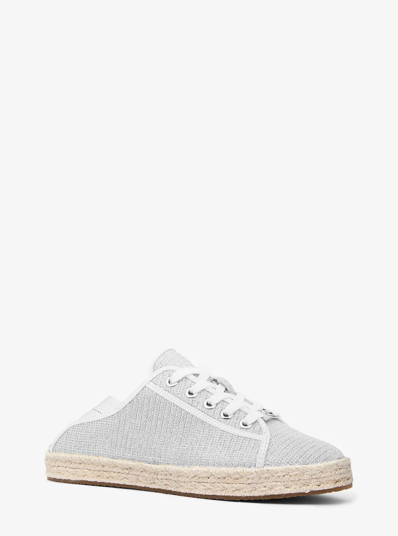 Libby Glitter Chain Mesh Collapsible-Heel Sneaker