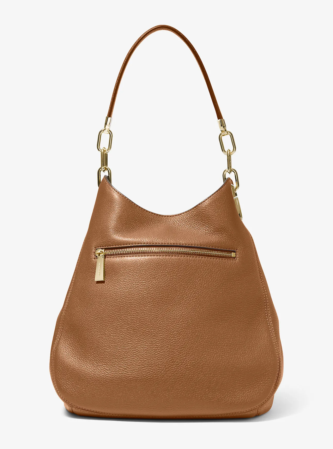 Lillie Large Pebbled Leather Shoulder Bag