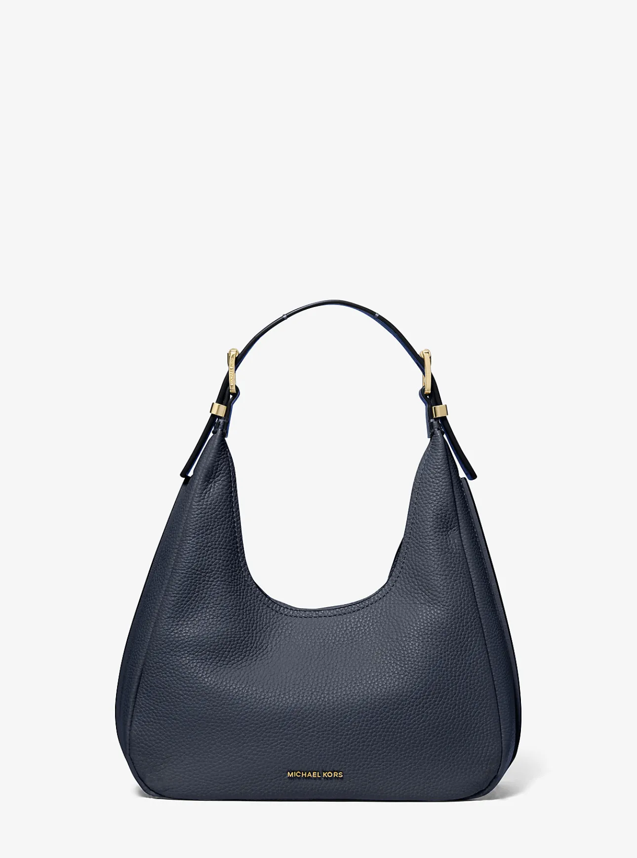 Nolita Small Pebbled Leather Hobo Shoulder Bag