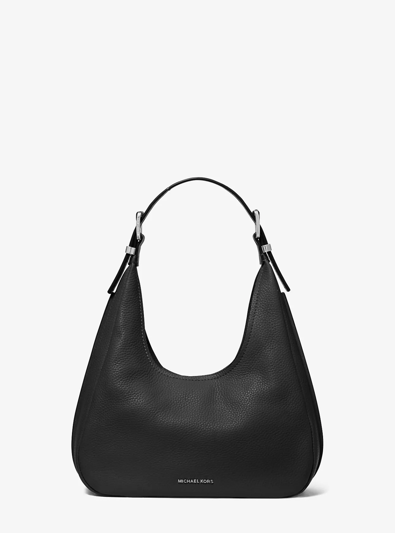 Nolita Small Pebbled Leather Hobo Shoulder Bag