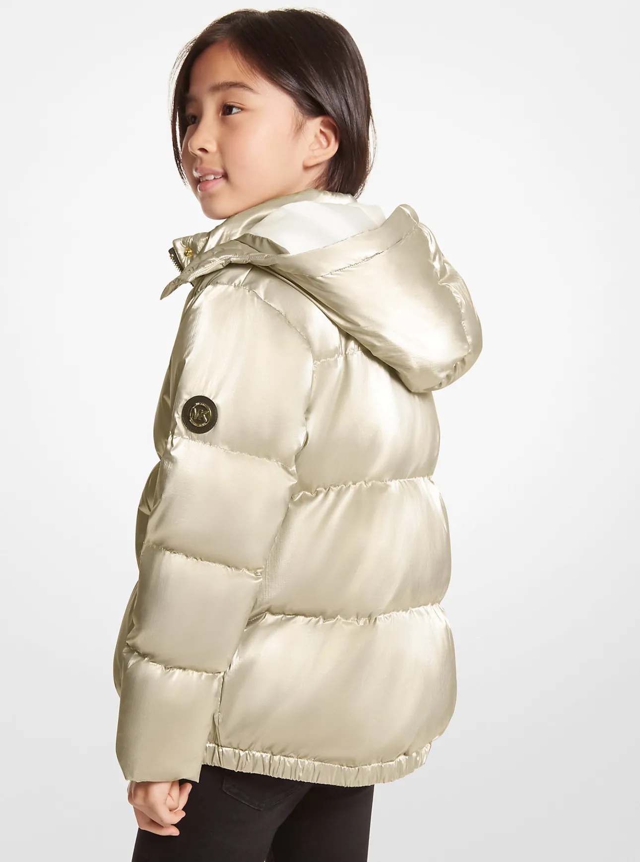 Quilted Ciré Puffer Jacket